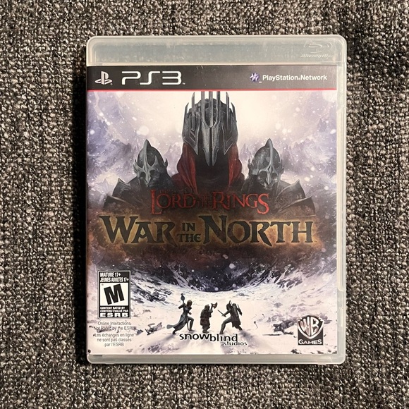 Sony Other - Lord Of The Rings: War In The North Sony PS3 Playstation 3 Game Complete